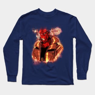 Hell Yeah! HELL BOY Long Sleeve T-Shirt